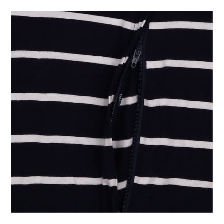 Nursing Top Navy Cream Stripe Oversized Jersey