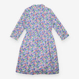 Floral Cotton Long Sleeve Shirt Dress