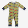 Green Race Car Sleepsuit
