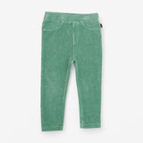Trouser Velour Ribbed Green