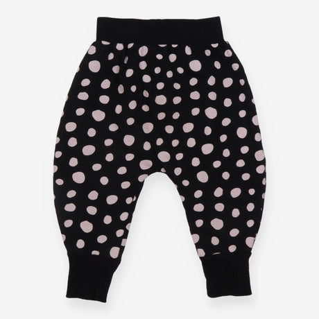 Black Polka Dot Joggers