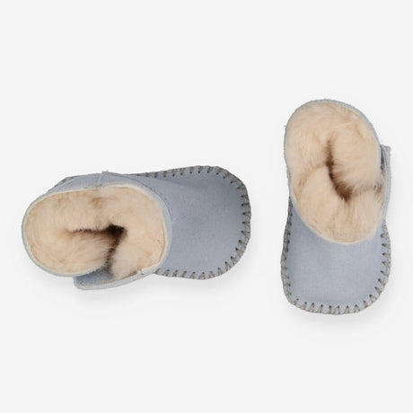 Baby blue suede ugg booties