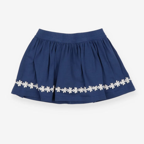 Skort Blue with Daisy Trim