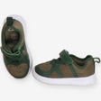 Green and Brown Velcro Trainers 