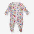 Sleepsuit white floral unicorn