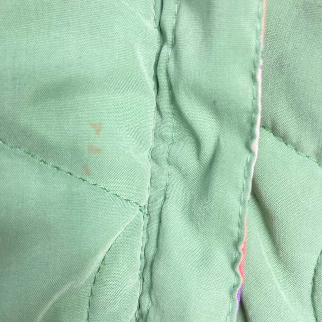 Reversible Pink / Green Puffer Coat