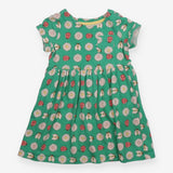Dress green ladybird and daisy