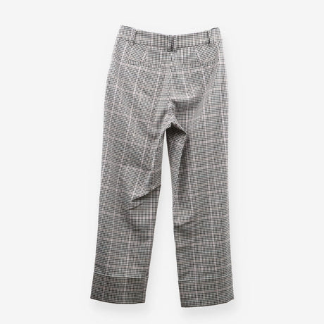 Kate Spade Houndstooth Tailored Trousers – Black &