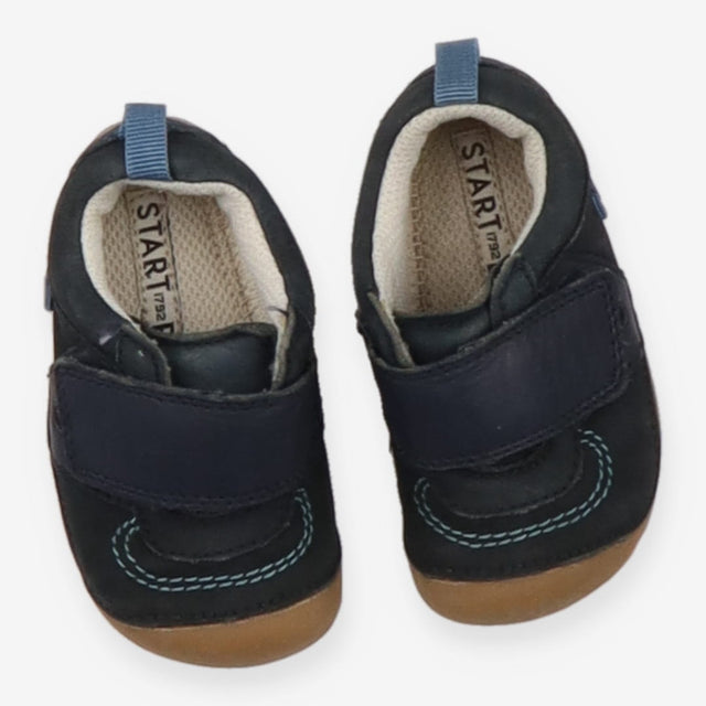 Navy Velcro Trainers