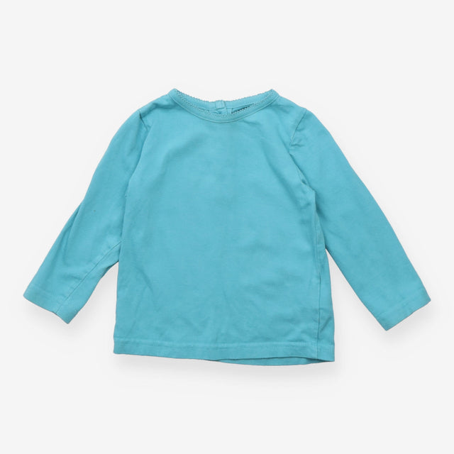 T-shirt long sleeved blue