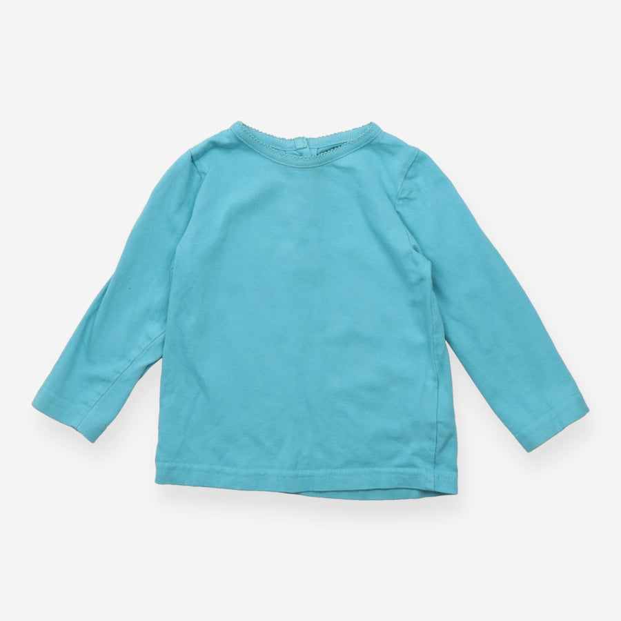 T-shirt long sleeved blue