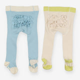 Tights blue white 2 Pack