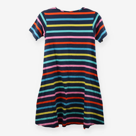 Rainbow stripe Rico maternity and nursing dress 