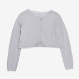 Cardigan - silver short 