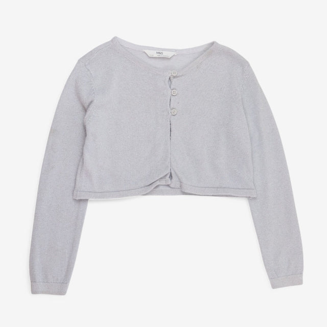 Cardigan - silver short 