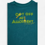 T-Shirt Turquoise Get Off My Allotment
