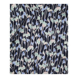 Top Floral Linen V-Neck Short Sleeve Lightweight N