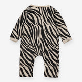 Romper Long Sleeve Zebra Print