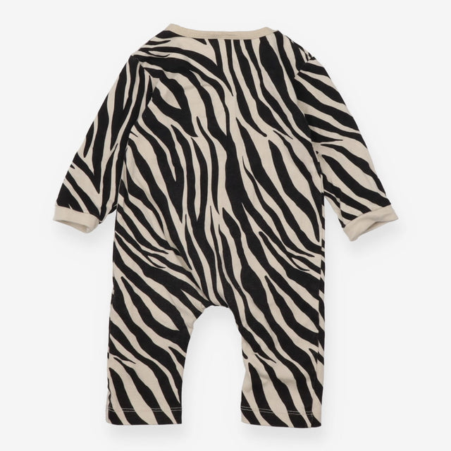 Romper Long Sleeve Zebra Print