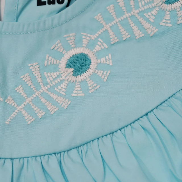 Embroidered Woven Top