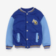 Jacket blue jersey bomber style digger