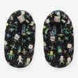 Pram shoes black robots