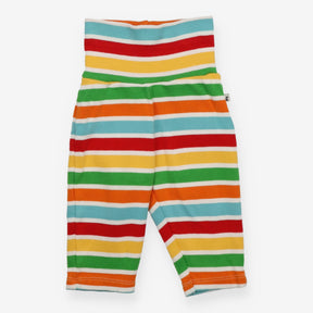 Rainbow Striped Ribbed Leggings
