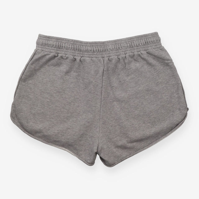 Grey Organic Cotton Sweat Shorts