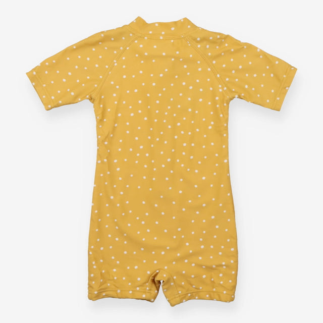Yellow spotty sunsuit