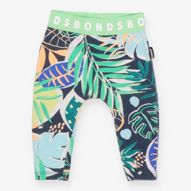 Leggings with Tropical Leaves