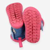 Adidas Disney Frozen Snow Boots Blue and Pink