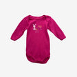 Pink LIttle Girl Print Bodysuit