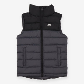 Padded Gilet Black and Grey