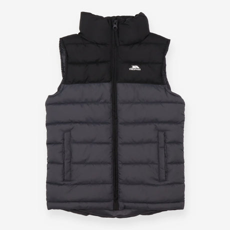 Padded Gilet Black and Grey