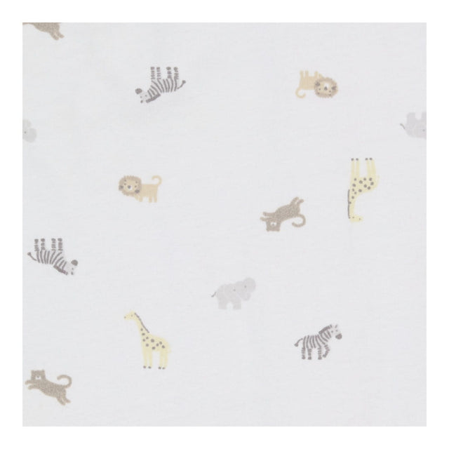 White sleeping bag Safari Animals 3.5tog