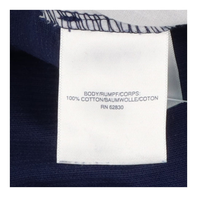 Cords navy blue drawstring