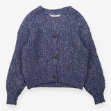 Knit Cardigan Blue 