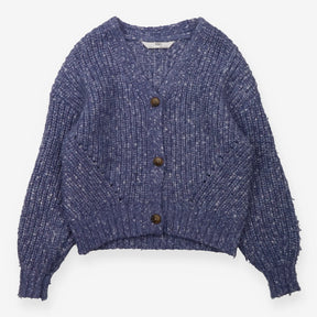Knit Cardigan Blue 