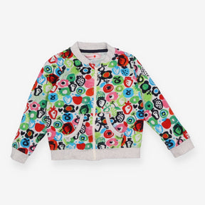 Hoodie Boboli multicoloured abstract fruit