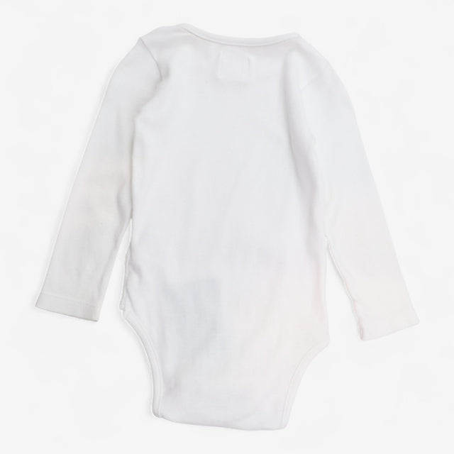 Bodysuits long sleeves white