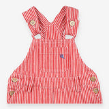 Dungarees Red stripe