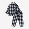 Blue Checked PJ Set