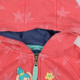 Pink Mermaid & Stars Hoodie