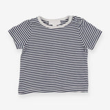 T-shirt navy and white striped