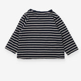 Tee LS blue stripe vehicles helicopter