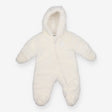 Nike white fluffy pramsuit