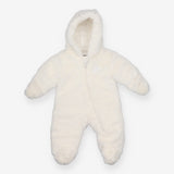 Nike white fluffy pramsuit