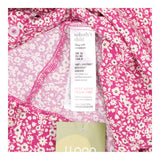 Mini Shirt Dress Pink White Ditsy Floral Print Lon