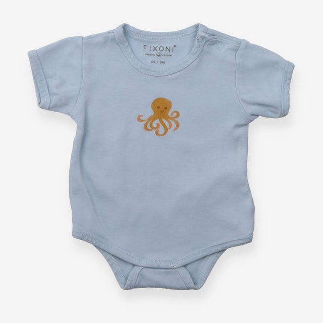 Blue Octopus Bodysuit - Fixoni