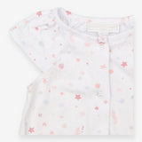 Romper White with Pink Sea Theme